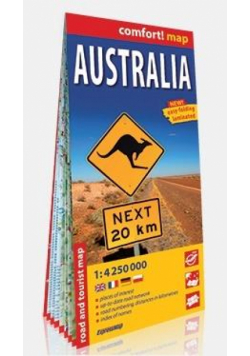 Comfort! map Australia 1:4 250 000 w.2018