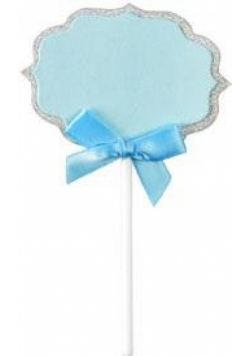 Pickery Baby shower niebieskie 6szt
