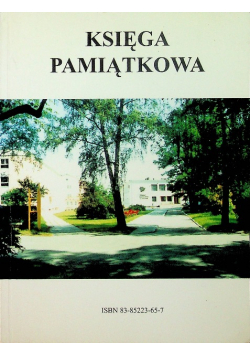 Księga pamiątkowa 50 lat technikum pszczelarskiego