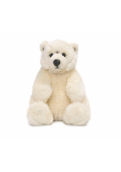Niedźwiedź polarny siedzący 22cm WWF