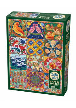 Puzzle 1000 Dwanaście dni Świąt Bożego Narodzenia