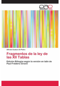 Fragmentos de la ley de las XII Tablas