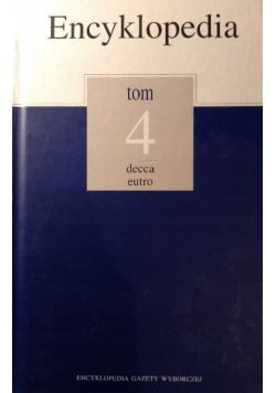 Encyklopedia tom 4 Decca Eutro
