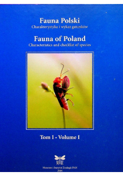 Fauna Polski Tom I  Charakterystyka i wykaz gatunków