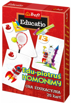 Karty Edu Piotruś - Homonimy TREFL