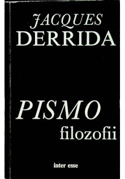 Pismo filozofii