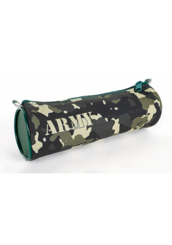 Piórnik rolka Army moro zielony