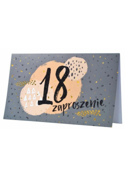 Zaproszenie ZP-008 Urodziny 18 (5 szt.)