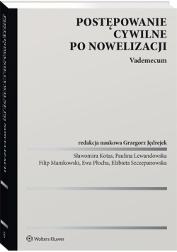 Postępowanie cywilne po nowelizacji. Vademecum