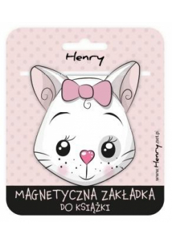 Zakładka magnetyczna. Kicia