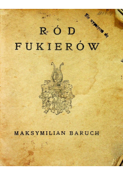Ród Fukierów 1922r