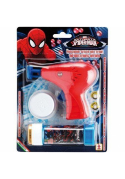 Pistolet do robienia baniek mydlanych Spider-Man