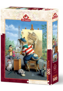 Puzzle 500 Malarz
