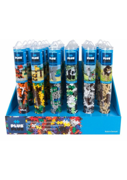 Klocki Plus-Plus Tuby Zoo (24szt)