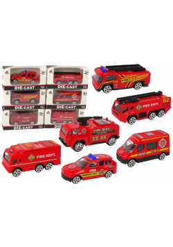 Straż pożarna 1:64 MIX