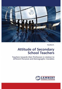 Attitude of Secondary School Teachers