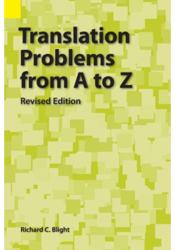 Translation Problems from A to Z