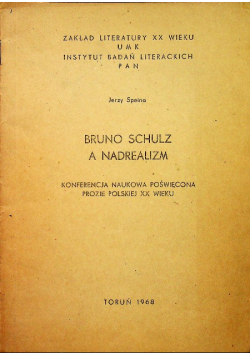 Bruno schulz a nadrealizm