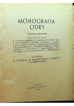 Monografia Odry 1948 r.