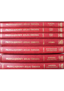 Przeglądowy Atlas Świata 6 Tomów