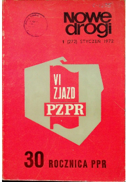Nowe drogi Nr 1 / 1972