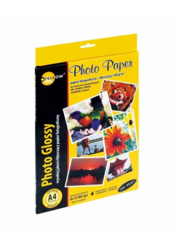 Papier foto A4/20ark błyszczący 180g YELLOW ONE