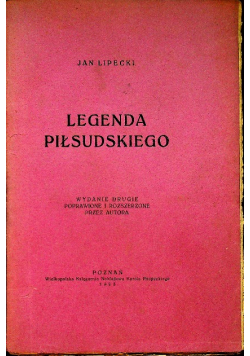 Legenda Piłsudskiego 1923 r