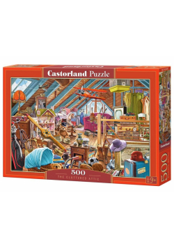 Puzzle 500 Na strychu CASTOR