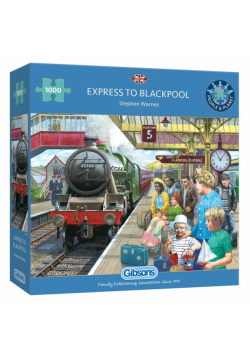 Puzzle 1000 Pociąg do Blackpool/Anglia