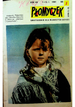 Płomyczek nr 1 do 24 / 1961