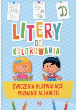 Litery do kolorowania