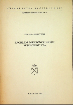 Problem nieskończoności wszechświata