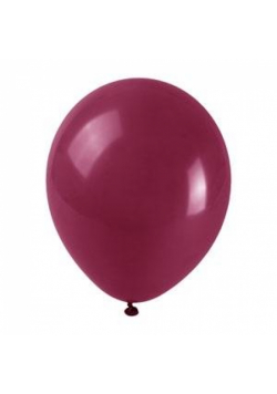 Balony pastelowe bordowe 25cm 100szt