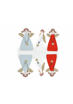 Klamerka drewniana anioły