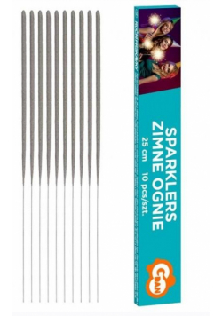 Zimne ognie 25cm 10szt