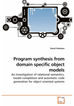 Program synthesis from domain specific object models