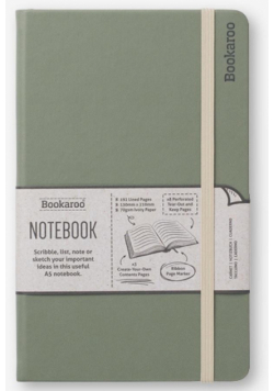 Bookaroo Notatnik Journal A5 - Zielony