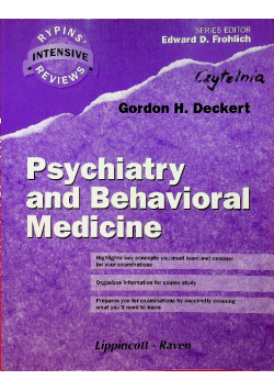 Pychiatry and Behavioral Medicine