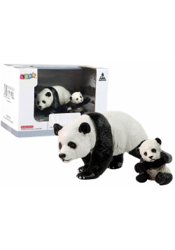 Zestaw figurek Panda z młodą Pandą
