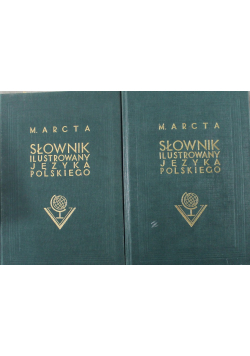 Słownik ilustrowany języka polskiego tom 1 i 2 reprinty