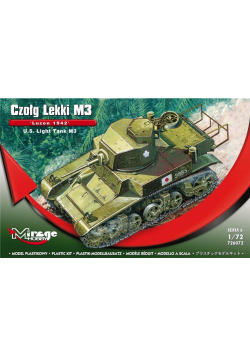Czołg Lekki M3 Luzon 1942 Amerykański