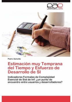 Estimación muy Temprana del Tiempo y Esfuerzo de Desarrollo de SI