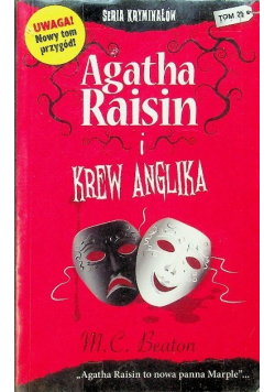 Seria kryminałów tom 25 Agatha Raisin i krew anglika