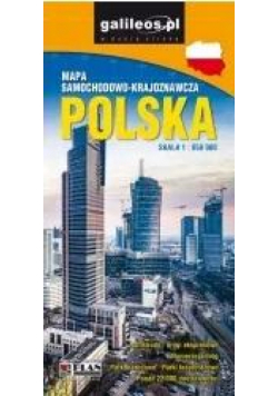 Mapa samochodowa - Polska 2023