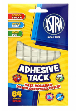 Masa mocująca 50g - 84 kwadraciki ASTRA