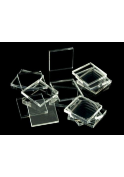 Podstawki pod figurki kwadrat 25x2mm 15szt