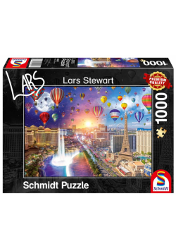 Puzzle PQ 1000 Lars Stewart Las Vegas noc/dzień G3
