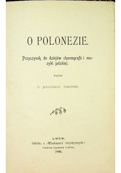 O polonezie 1899 r.