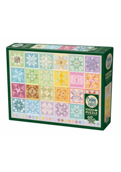 Puzzle 1000 Patchwork z gwiazdami
