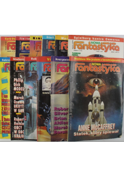 Miesięcznik Nowa Fantastyka nr 1 do 12 1992